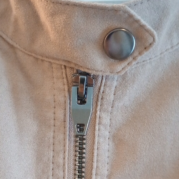 Sebby Tan Leather Jacket - Picture 4 of 10